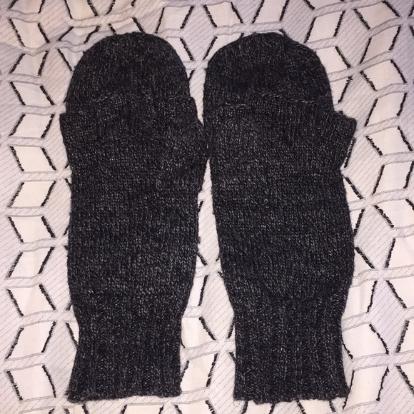 Dark grey mittens - Picture 3 of 4